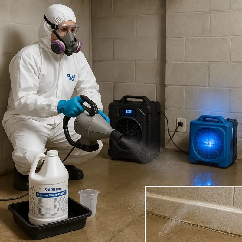 Sanitization and Odor Removal process in Winlock, WA