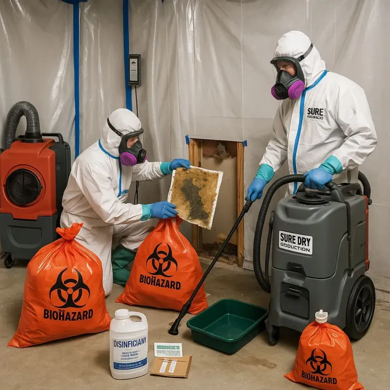 Contaminated Water Handling Protocols process in Winlock, WA