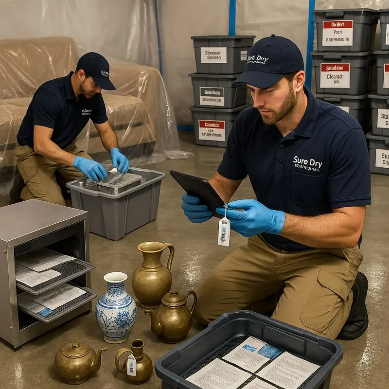 Content Protection and Restoration process in Winlock, WA