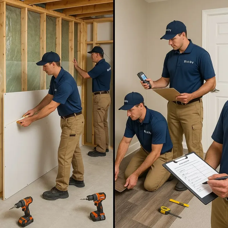 Repairs and Reconstruction process in Winlock, WA